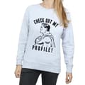 Miniatyrbillede 3 af 5: DC Comics Womens/Ladies Superman Check Out My Profile Sweatshirt