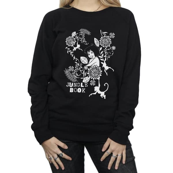 Disney Womens/Ladies The Jugle Book Mowgli Tale Sweatshirt