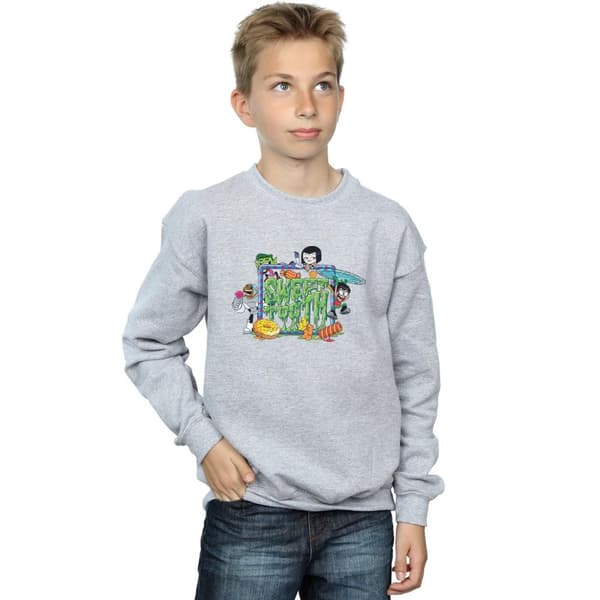 DC Comics Boys Teen Titans Go Sweet Tooth Sweatshirt