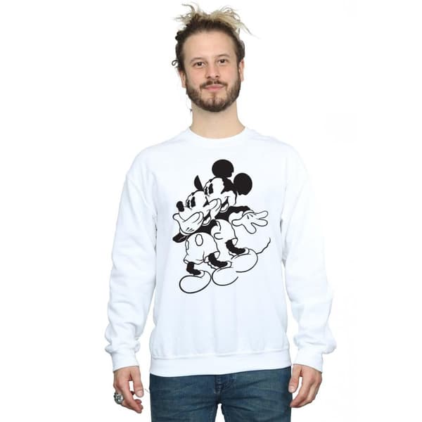 Disney Mens Mickey Mouse Shake Sweatshirt