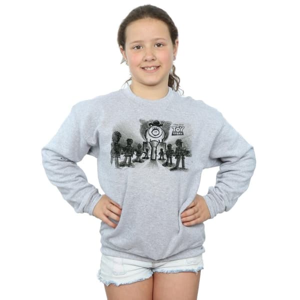 Disney Girls Toy Story Evil Dr Pork Chop Sweatshirt