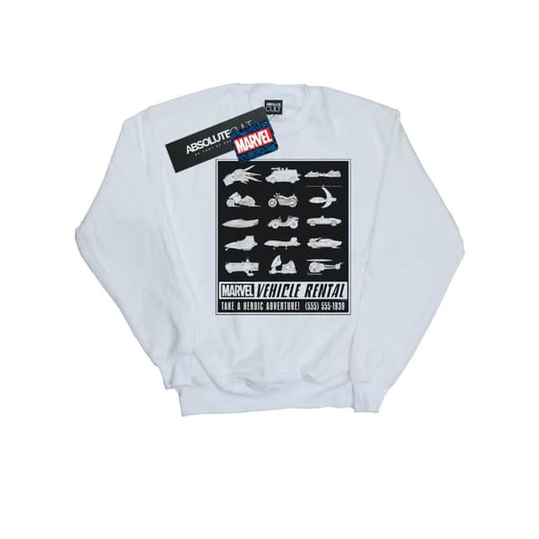 Marvel Mens Vehicle Rental Sweatshirt