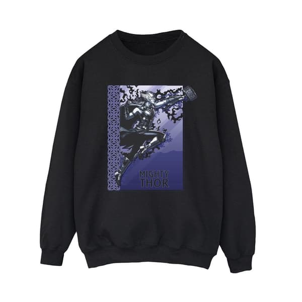 Marvel Womens/Ladies Thor Love And Thunder Mighty Thor Sweatshirt