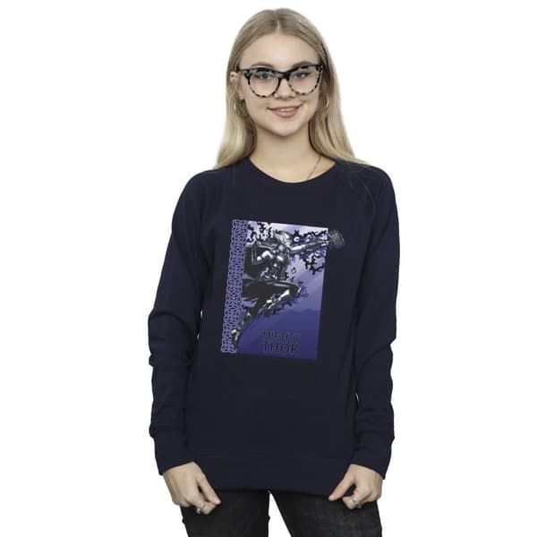 Marvel Womens/Ladies Thor Love And Thunder Mighty Thor Sweatshirt