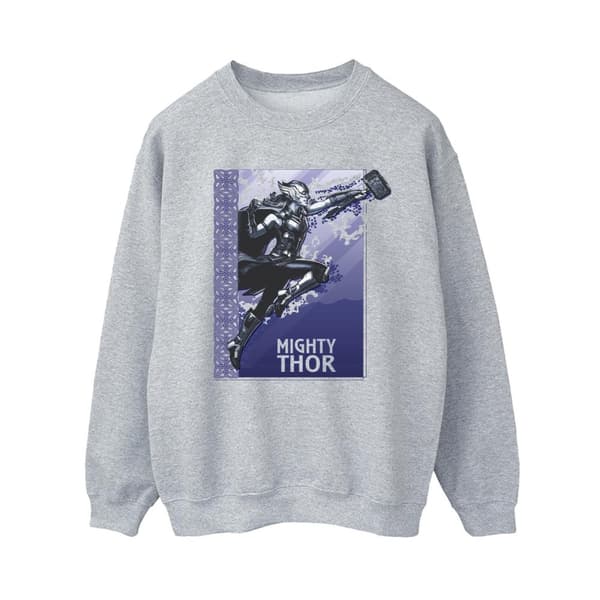 Marvel Womens/Ladies Thor Love And Thunder Mighty Thor Sweatshirt