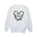 Miniatyrbild 1 av 3: Disney Musse Pigg God Jul Holly Sweatshirt för flickor