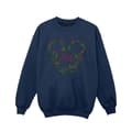 Miniatyrbild 1 av 3: Disney Musse Pigg God Jul Holly Sweatshirt för flickor