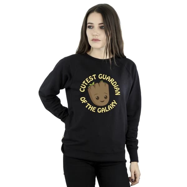 Marvel Dam/Tjej I Am Groot Cutest Guardian - Sweatshirt