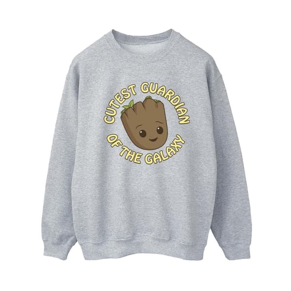 Marvel Dam/Tjej I Am Groot Cutest Guardian - Sweatshirt