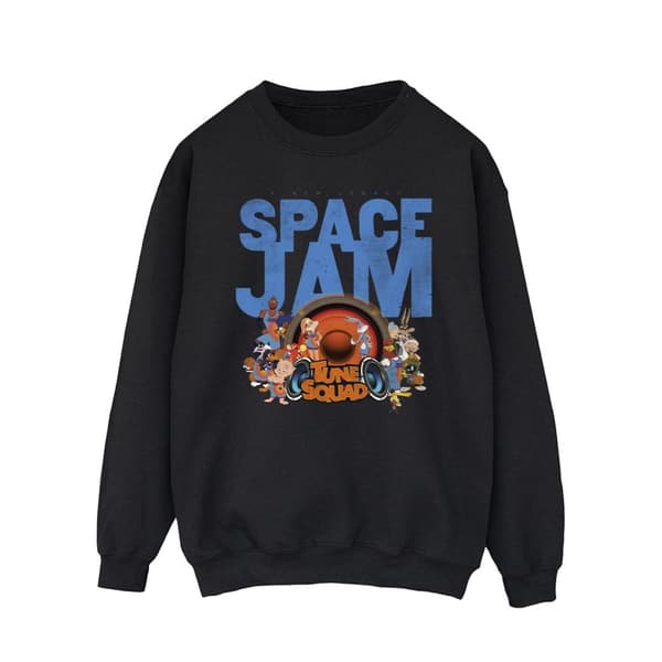 Space Jam: A New Legacy Mens Tune Squad Sweatshirt Black S