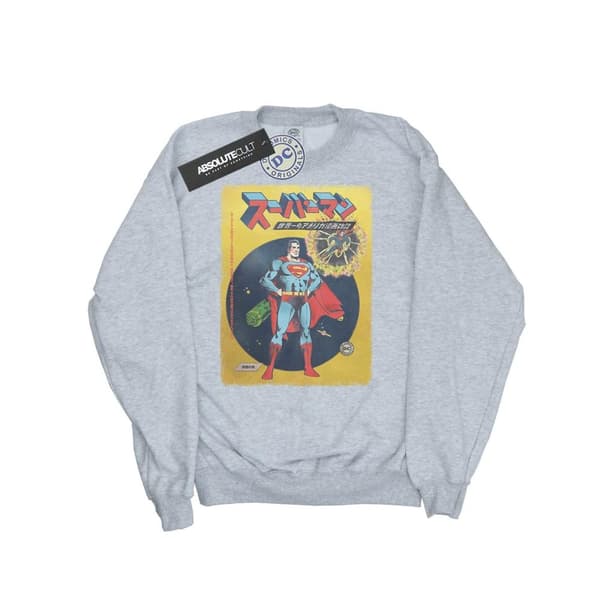 DC Comics Womens/Ladies Superman International Cover Sweatshirt