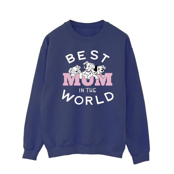 Disney Mens 101 Dalmatiner Bästa mamman i världen Sweatshirt