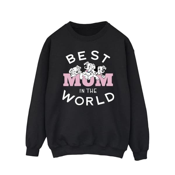 Disney Mens 101 Dalmatiner Bästa mamman i världen Sweatshirt