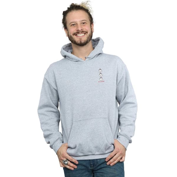 Disney Mens Aristocats Marie Breast Print Hoodie