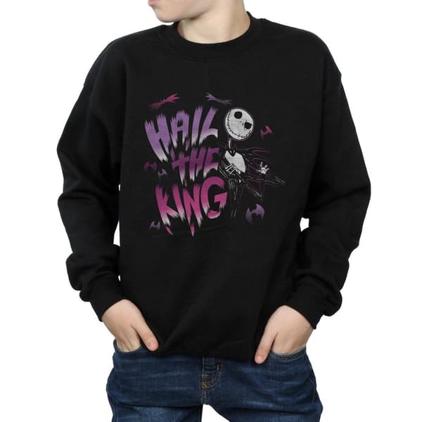 Disney Pojkar Nightmare Before Christmas - Hail The King - Sweatshirt