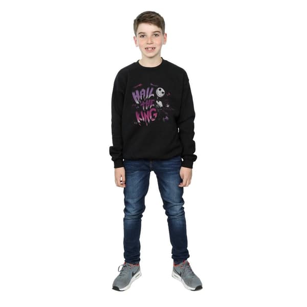 Disney Pojkar Nightmare Before Christmas - Hail The King - Sweatshirt