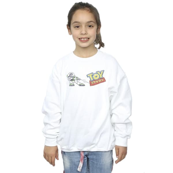 Disney Sweatshirt med logotyp och dragning för flickor Toy Story Buzz