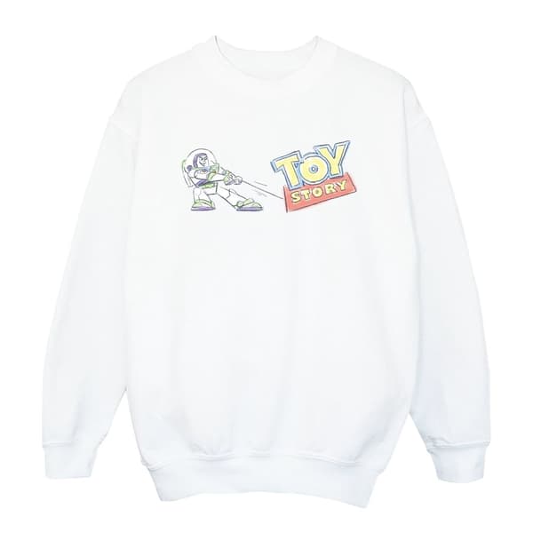 Disney Sweatshirt med logotyp och dragning för flickor Toy Story Buzz