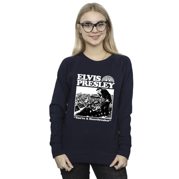 Elvis Womens/Ladies A Heartbreaker Sweatshirt