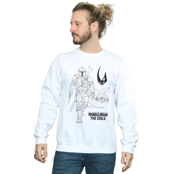 Star Wars Herr The Mandalorian Clan Of Two Sweatshirt
