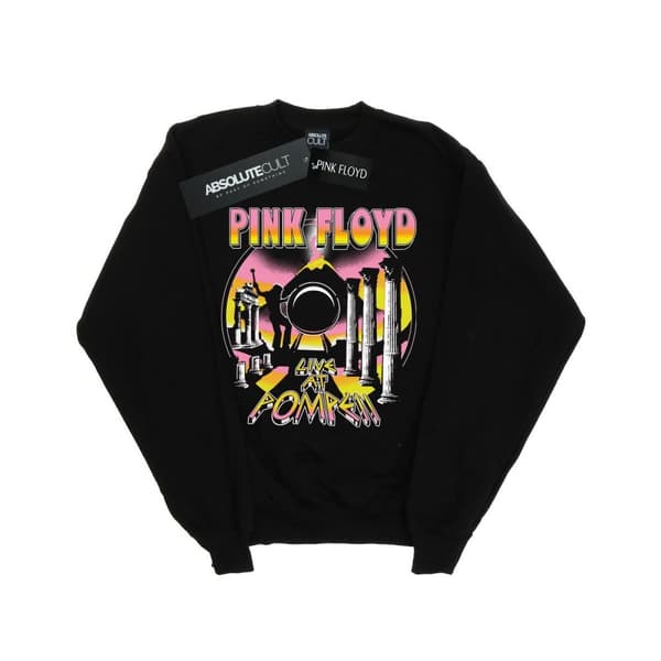 Pink Floyd Dam/Tjej Live At Pompeii Volcano Sweatshirt Black S