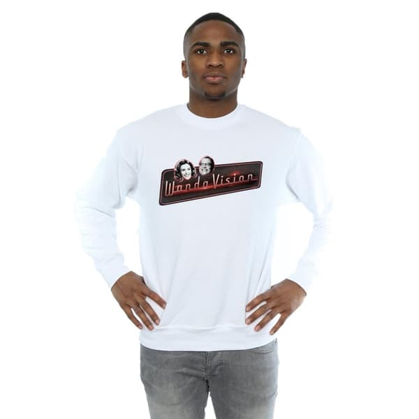Marvel Mens WandaVision Smiles Sweatshirt