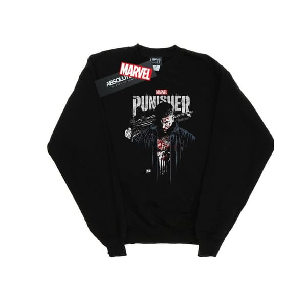 Marvel Mens The Punisher TV Series Frank Castle Sweatshirt