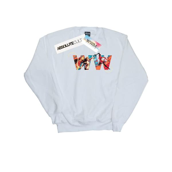 DC Comics Mens Wonder Woman 84 Symbol Sweatshirt