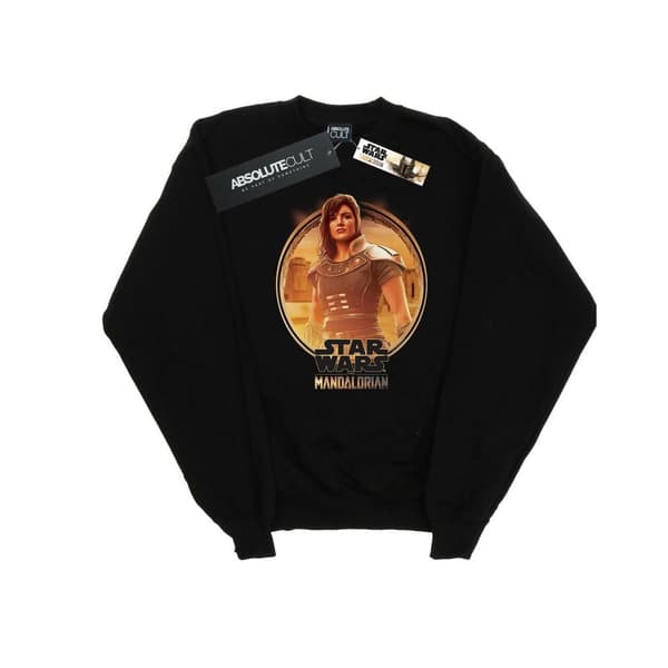 Star Wars Boys The Mandalorian Cara Dune Framed Sweatshirt