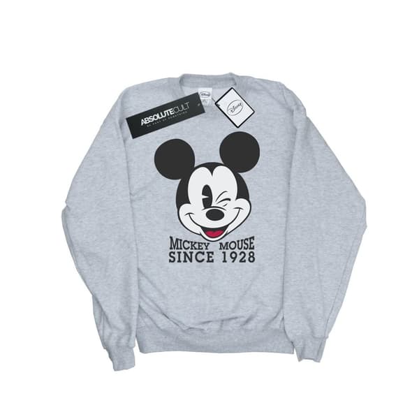 Disney Mens Mickey Mouse Since 1928 Sweatshirt