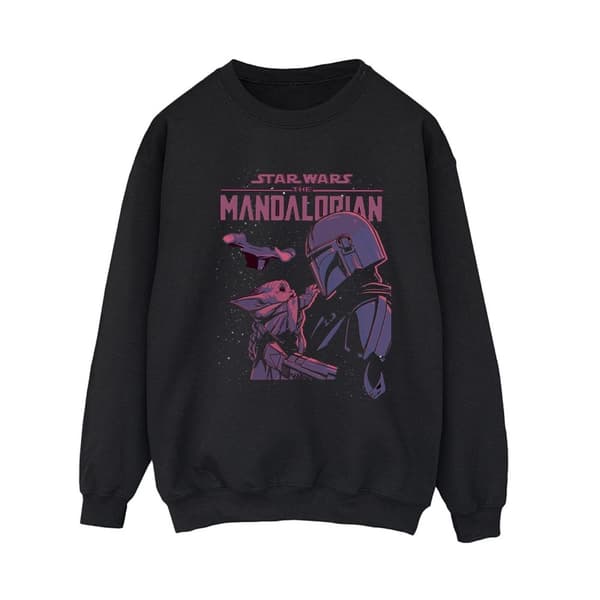 Star Wars Womens/Ladies The Mandalorian Hello Friend Sweatshirt