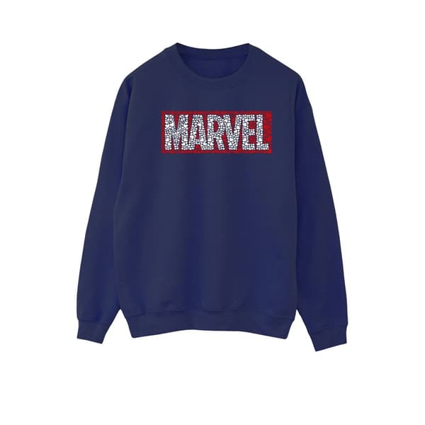 Marvel Dam/Tjej Comics Hearts Logo Sweatshirt