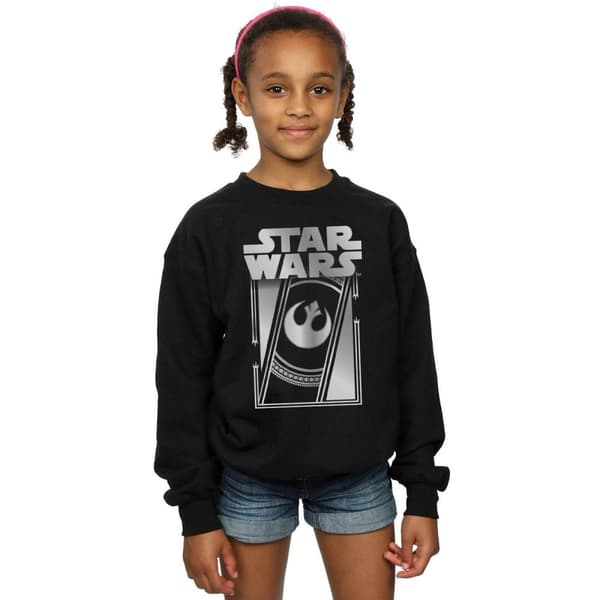 Star Wars The Last Jedi Frame Metallic Sweatshirt för flickor
