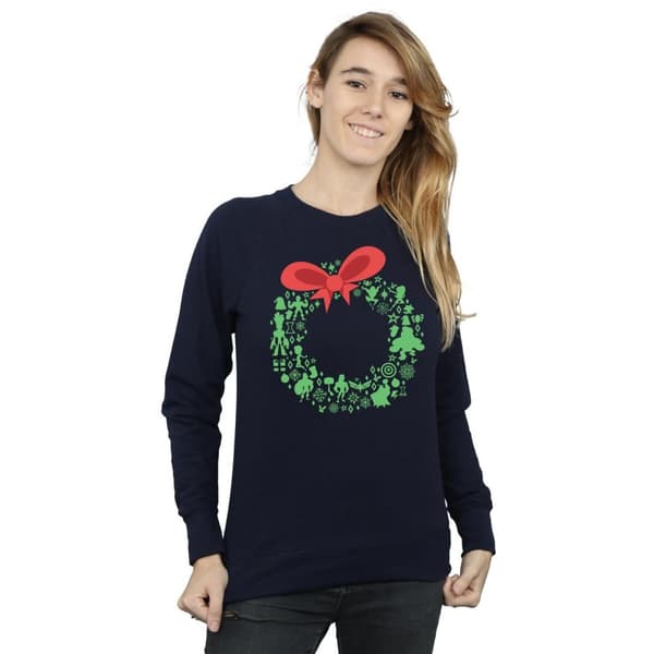 Marvel Sweatshirt med julkrans från Avengers - dam/dam