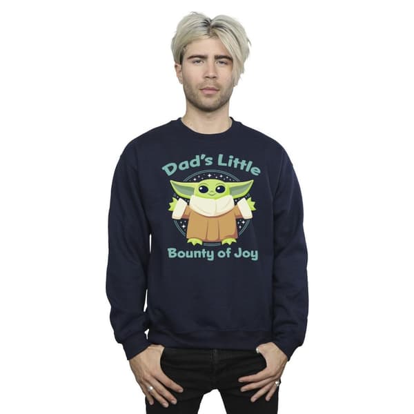 Star Wars Mens The Mandalorian Bounty Of Joy Sweatshirt