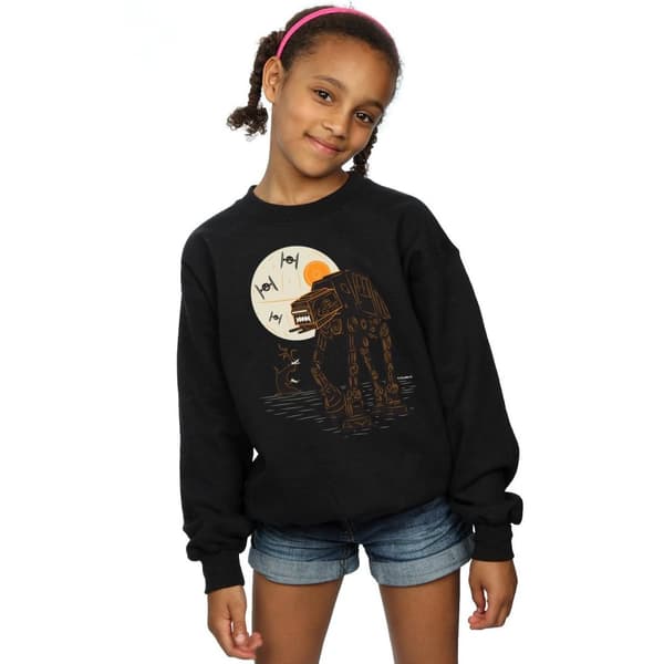 Star Wars Girls Halloween AT AT Sweatshirt