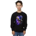 Miniatyrbillede 2 af 3: Marvel Boys Black Panther Character Montage Sweatshirt