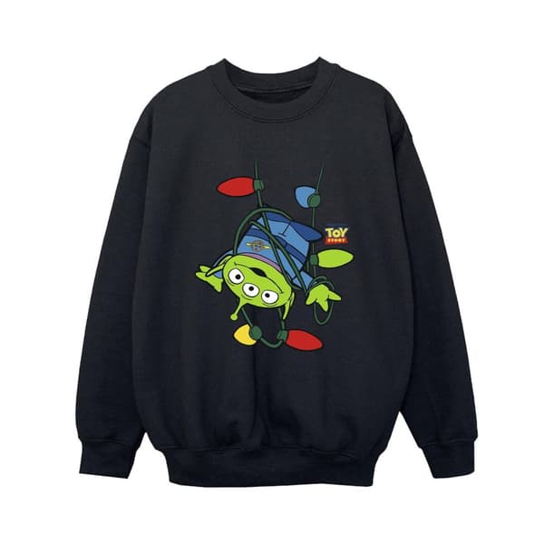 Disney Boys Toy Story Christmas Lights Aliens Sweatshirt