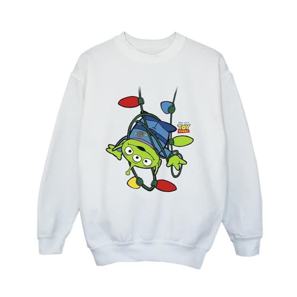 Disney Pojkar Toy Story Juleljus Aliens Sweatshirt