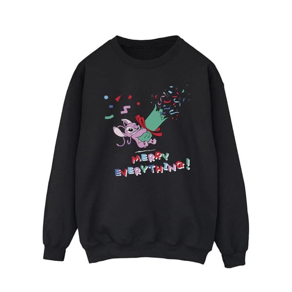 Disney Lilo And Stitch Angel Merry Everything - Sweatshirt för män