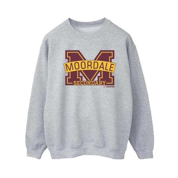 Netflix Dam/Tjej Sex Education Moordale M Logo 2 Sweatshirt