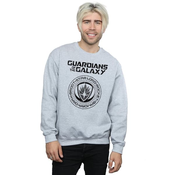 Marvel Mens Guardians Of The Galaxy Vol. 2 Distressed Seal Sweatshirt