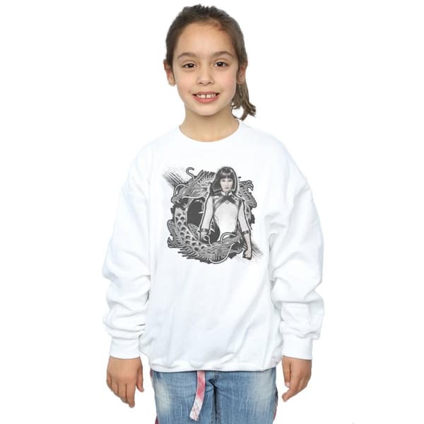 Marvel Girls Shang-Chi And The Legend Of The Ten Rings Xialing Dragon Sweatshirt