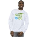 Miniatyrbild 2 av 4: Star Wars Mens The Mandalorian May The Force Be With You Sweatshirt