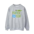 Miniatyrbild 1 av 4: Star Wars Mens The Mandalorian May The Force Be With You Sweatshirt