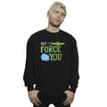 Miniatyrbild 2 av 4: Star Wars Mens The Mandalorian May The Force Be With You Sweatshirt