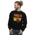 Pikkukuva 2 / 3: Star Wars Mens The Mandalorian This Is The Way Sweatshirt