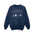 Miniatyrbillede 1 af 4: Star Wars Girls Character Heads Sweatshirt