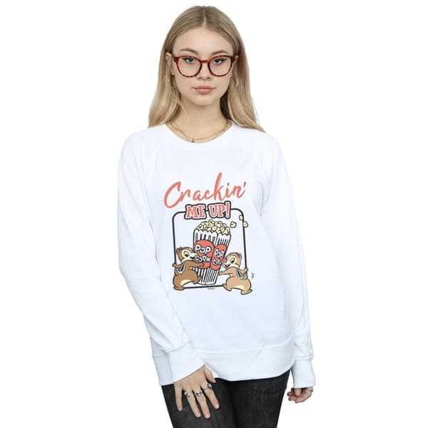 Disney Sweatshirt - dam/dam Chip N Dale Crackin Me Up
