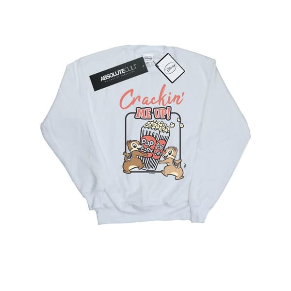 Disney Sweatshirt - dam/dam Chip N Dale Crackin Me Up